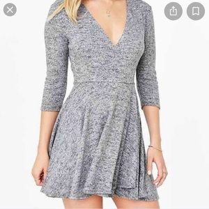 Urban outfitters Kimchi Blue gray skater dress